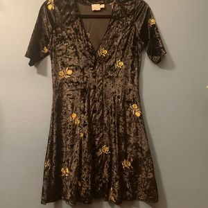 Petite black dress. size 2